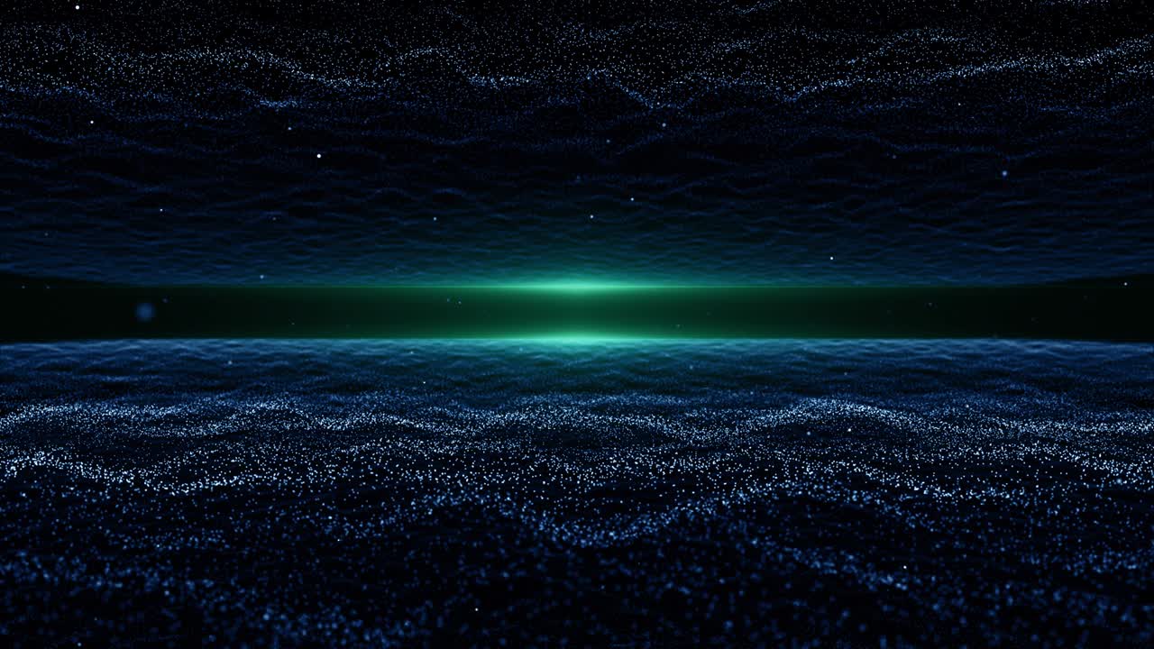 Particles dust abstract light bokeh motion titles cinematic background loop