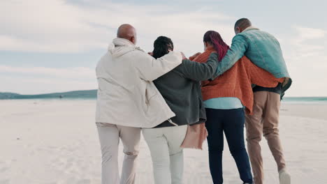 beach, walking and family bonding together