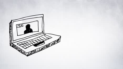 Sketch-of-laptop