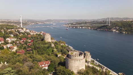 Rumelihisari-También-Conocido-Como-Castillo-Rumeliano-Del-Bósforo-De-Estambul-1