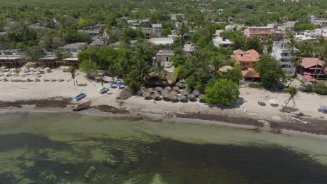 Guayacanes-beach,-San-Pedro-de-Macoris-in-Dominican-Republic