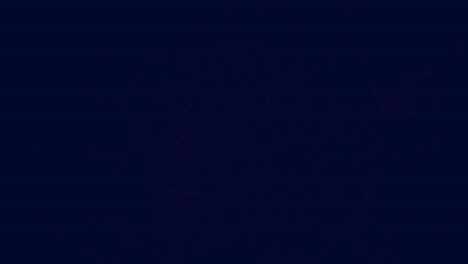 flickering polygonal with connecting dots and lines