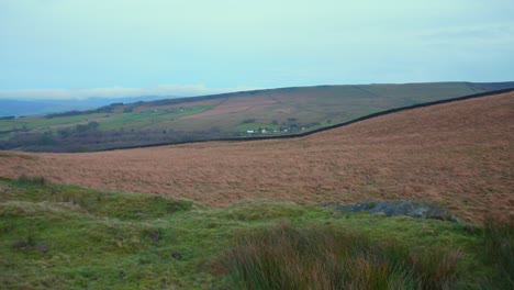pan shot do lyme park en el mayor de manchester, inglaterra