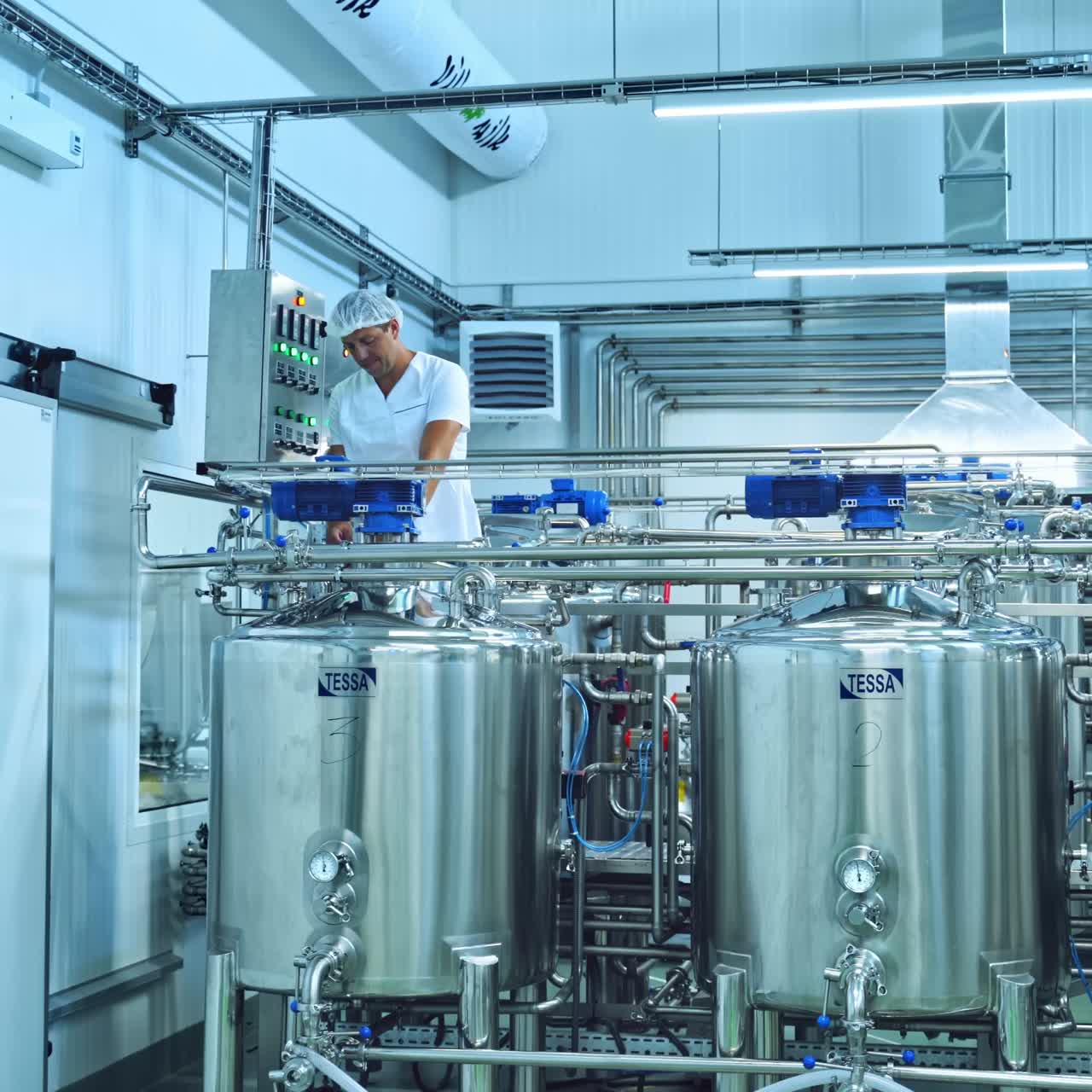Dairy food processing industry