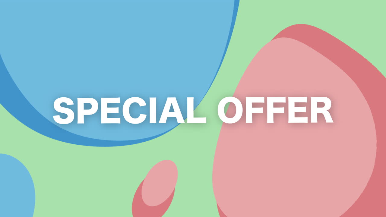 Explore vibrant promotional graphics showcasing special offers in a colorful eye-catching digital design