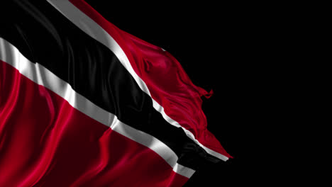 waving flag of trinidad and tobago