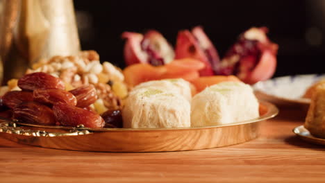 assortment of middle eastern sweets