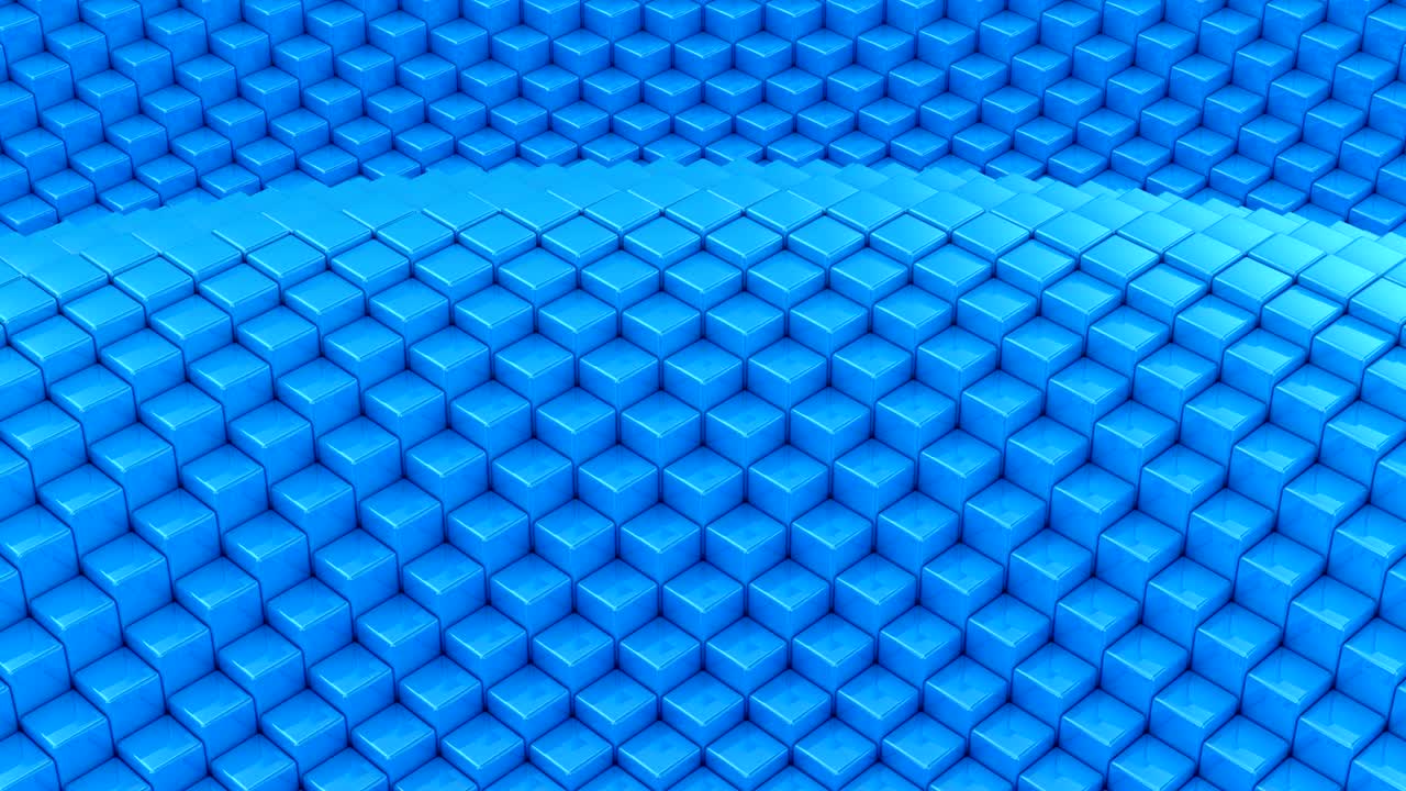 las cajas formaron una onda