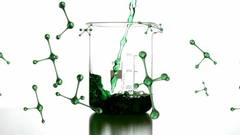 formas abstractas en 3d en movimiento