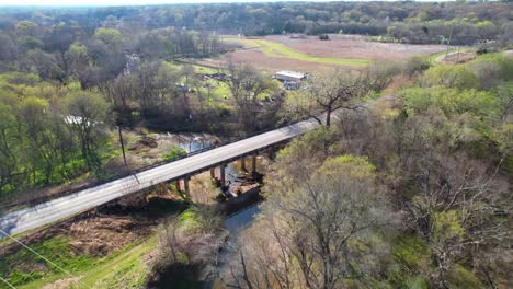 Luftaufnahmen-Von-Post-Oak-Creek-In-Sherman,-Texas