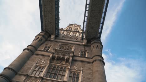 tower bridge underneath