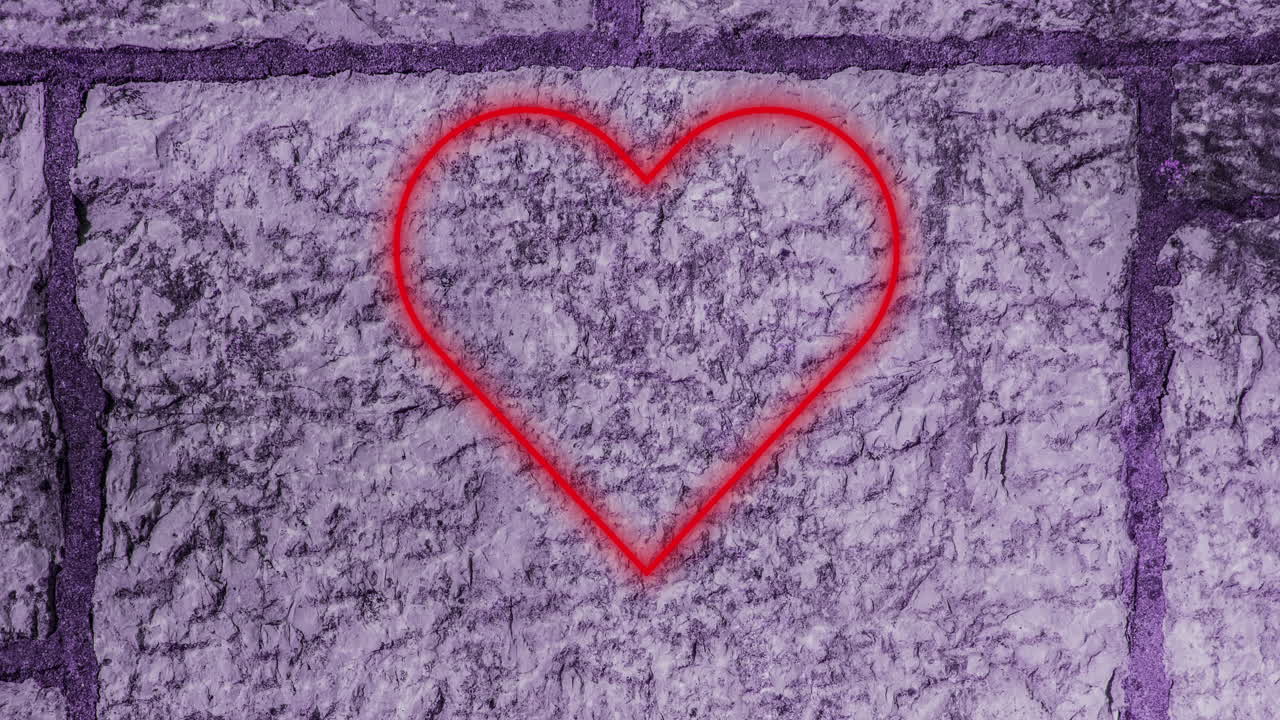 pulgares hacia abajo signo de neón en la pared de ladrillo 4k