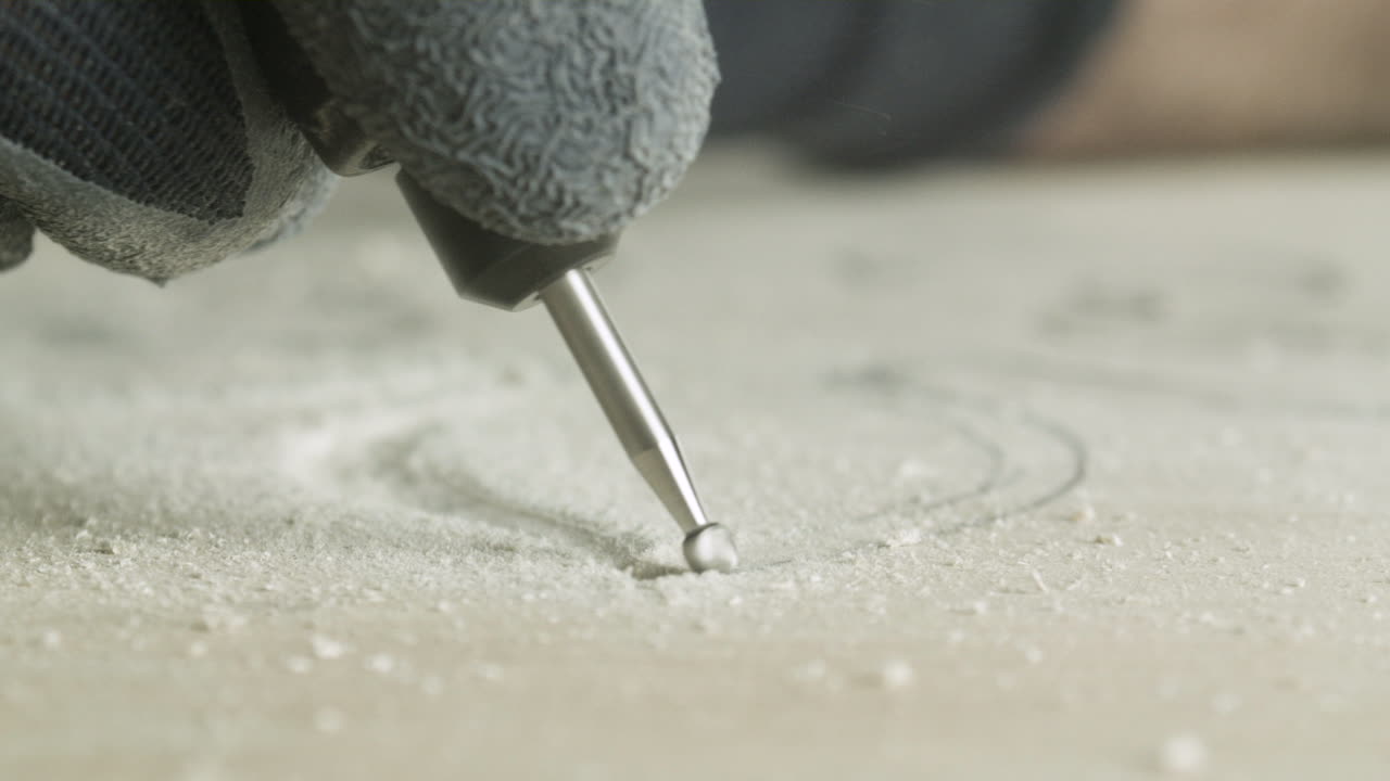 목공 및 목각 연마용 비트를 위한 회전식 버 및 줄