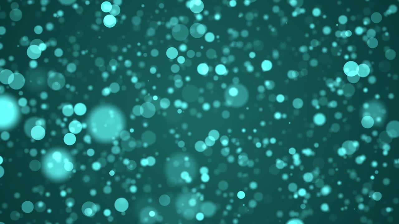 animación abstracta de partículas voladoras de colores en el fondo