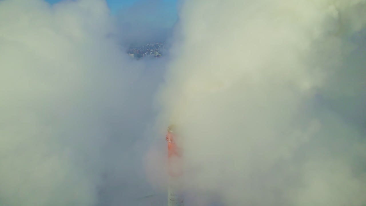Aerial Views of Clouds and Fog