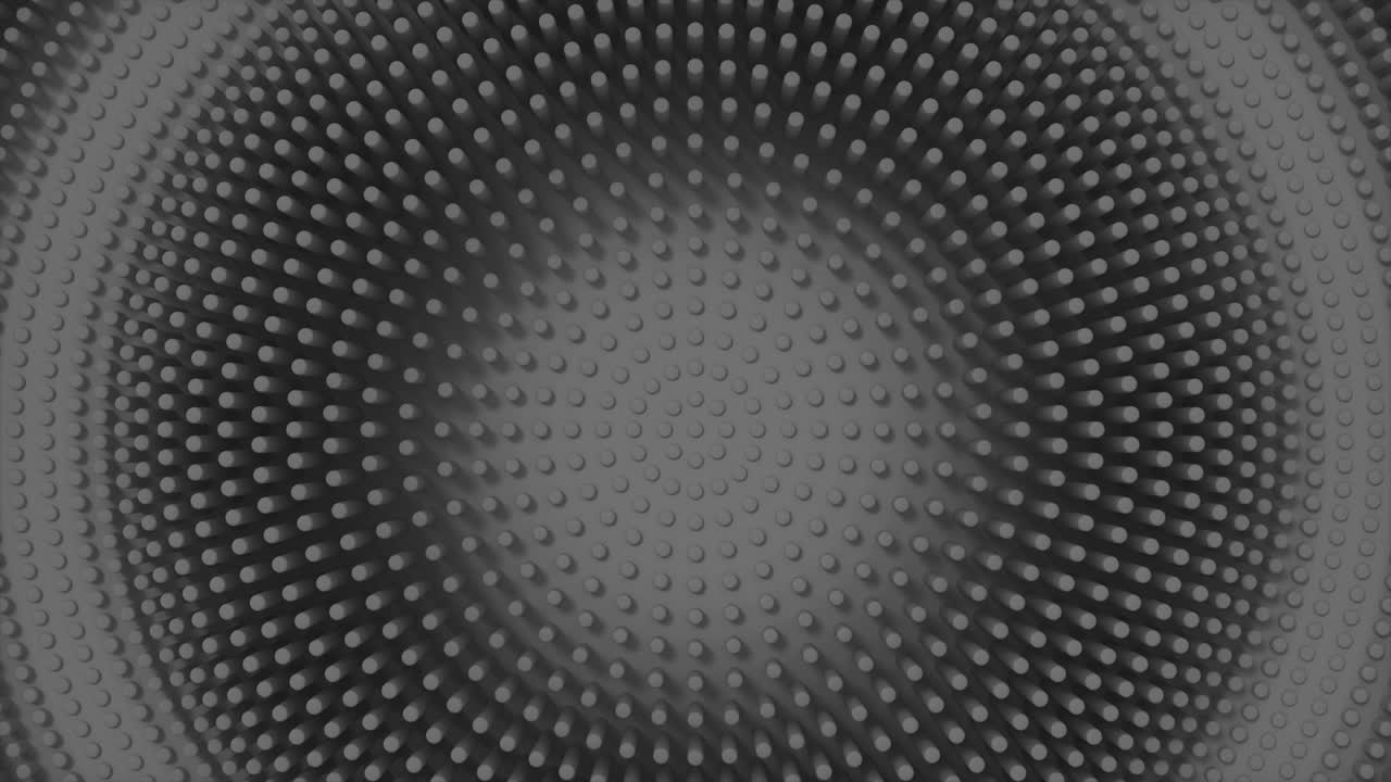 ondas circulares de bucles de cilindros