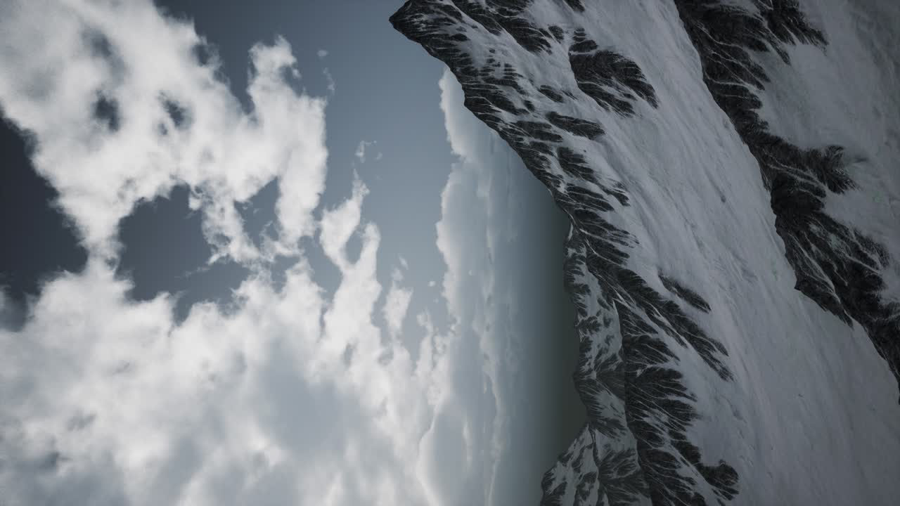 Nube temporalesca sulle Dolomiti