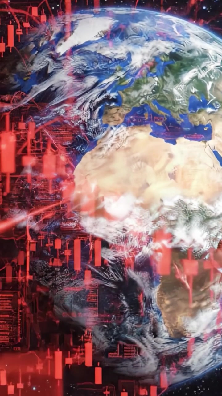 Una visione mozzafiato della Terra trasformata: Esplora l'interazione tra tecnologia e natura evidenziando il paesaggio ecologico e digitale del nostro pianeta.