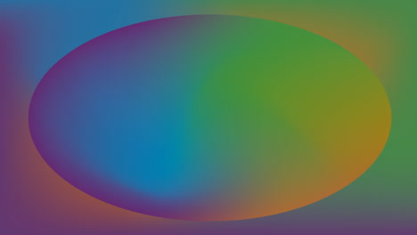 animación de formas que se mueven sobre un fondo de colores.