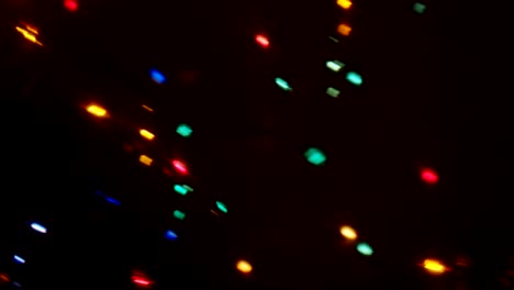 fugas de luz de la discoteca