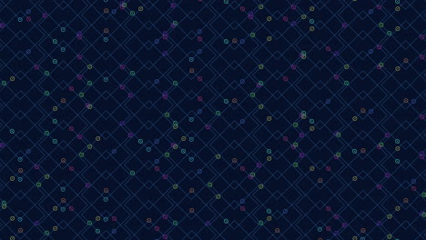 mesmerizing blue and purple diamond pattern on dark background