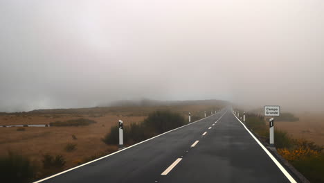 misty road to campo grande