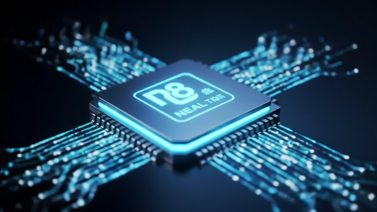 This showcases a groundbreaking microchip designed for high performance and efficiency in modern devices. Discover its innovative features and potential applications in various fields.