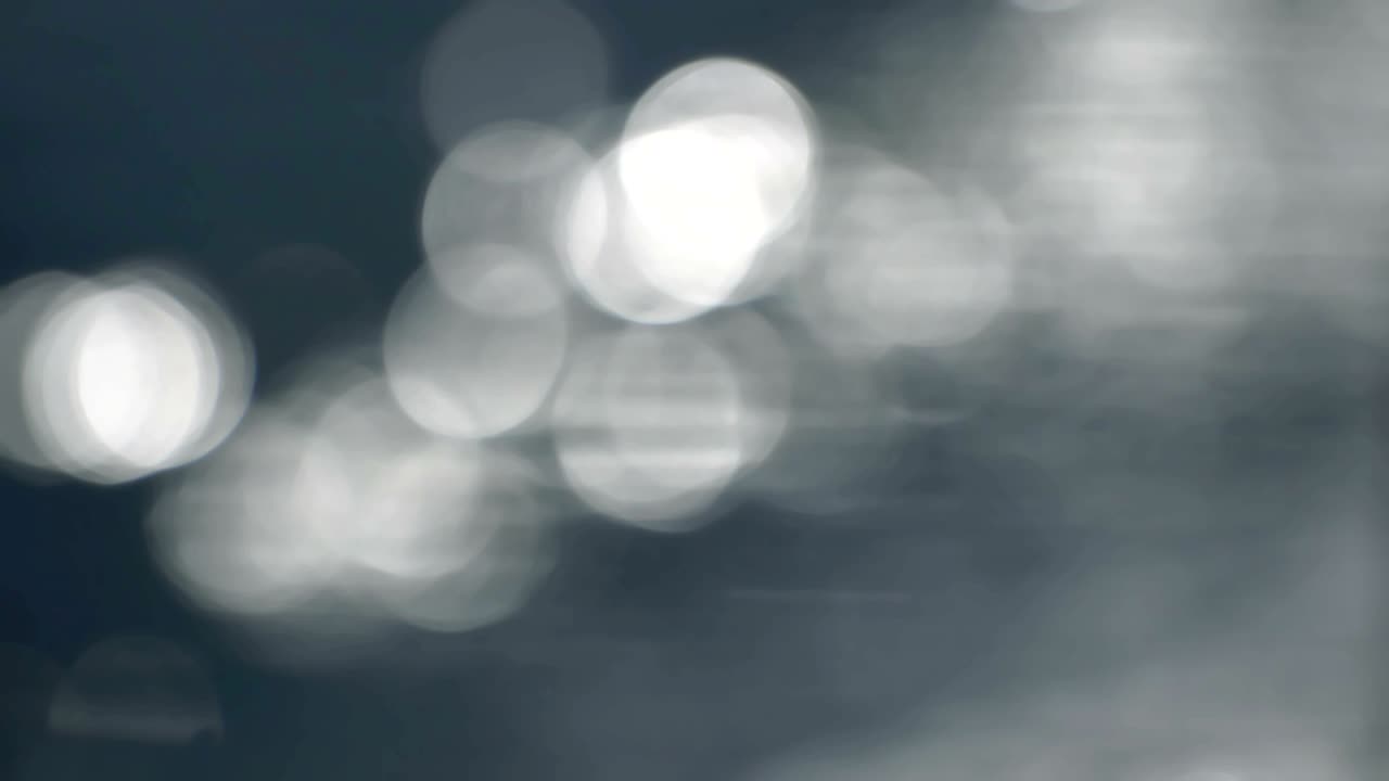 Abstract blue, circular  bokeh background - wawes.