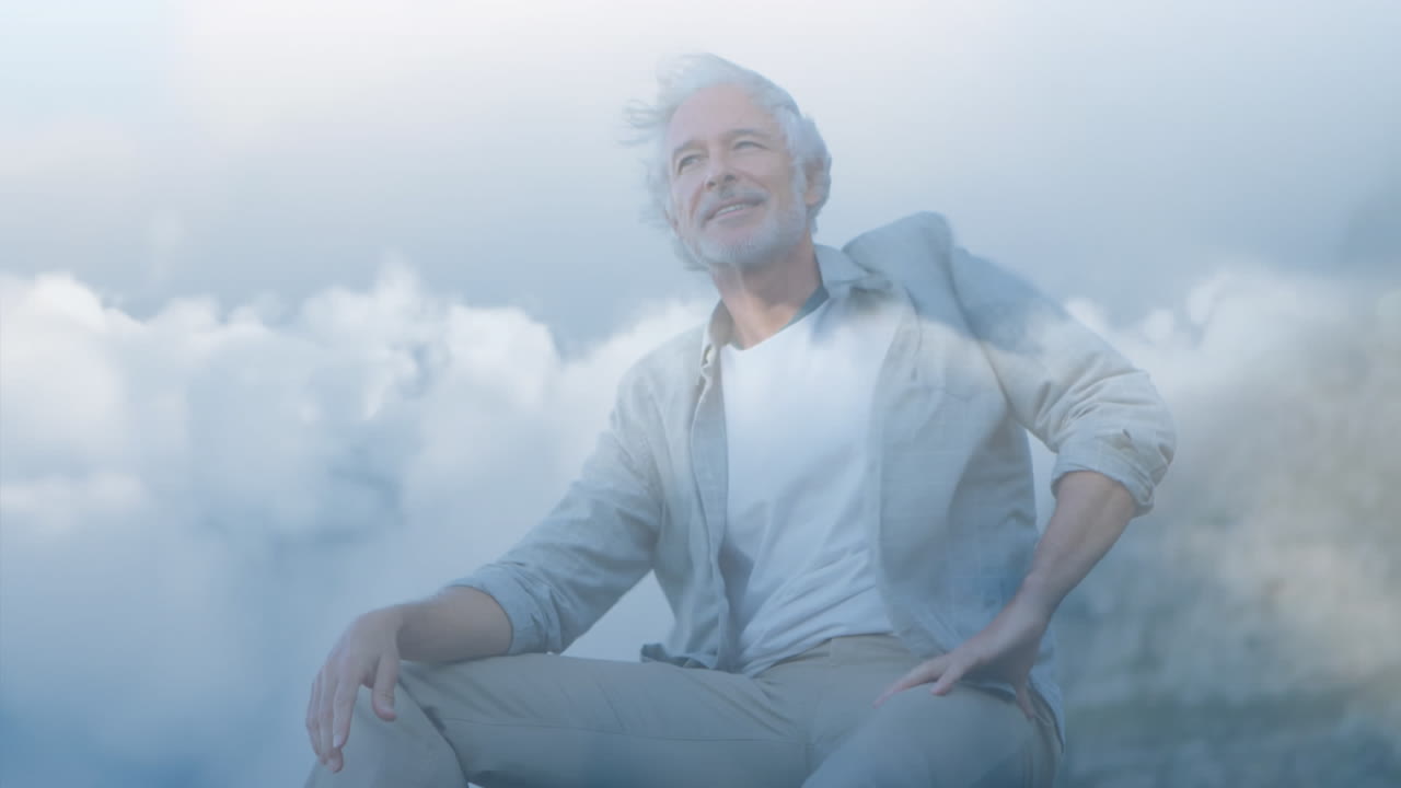 el anciano y las nubes