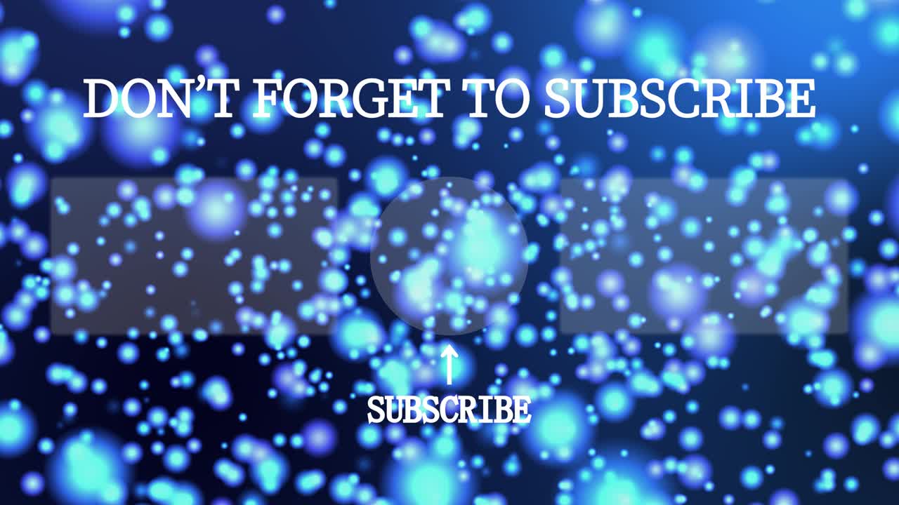 플로팅 포인트 엔드 카드 엔딩 스크린 모션 그래픽