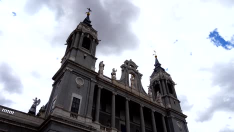 almudena cathedral, madrid.