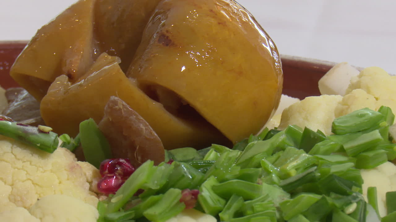 Stewed Fruit and Vegetable Dish