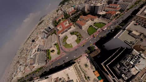 university of athens, tiny planet