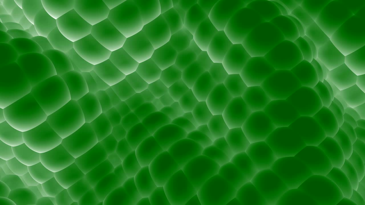 Abstract Spheres Large (Green)