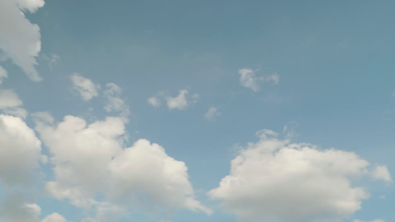 The sky and cloud in nature with scene motion of rotation