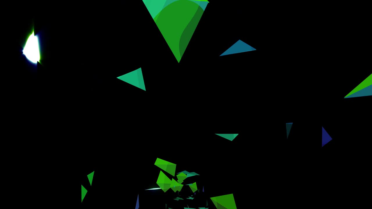 simple fondo oscuro repetitivo con formas geométricas voladoras