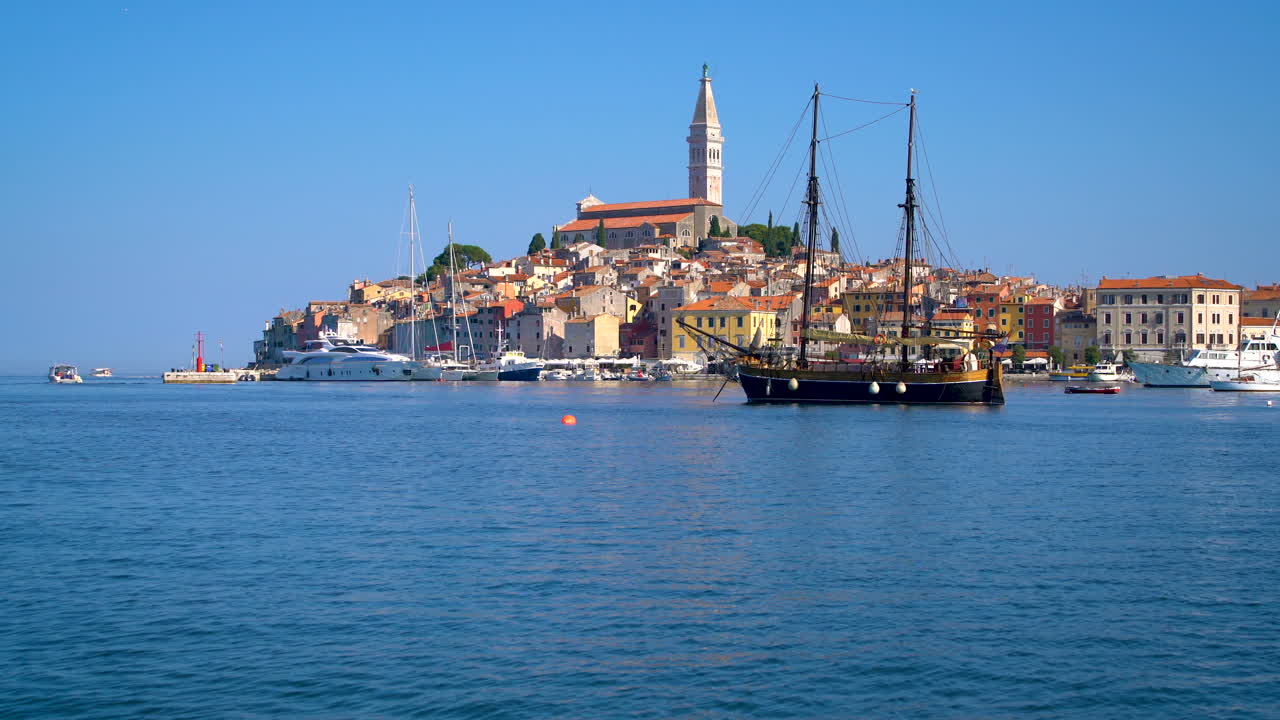 rovinj , croacia - hermoso paisaje urbano