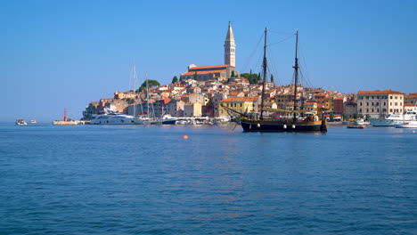 rovinj , croatia - beautiful cityscape skyline