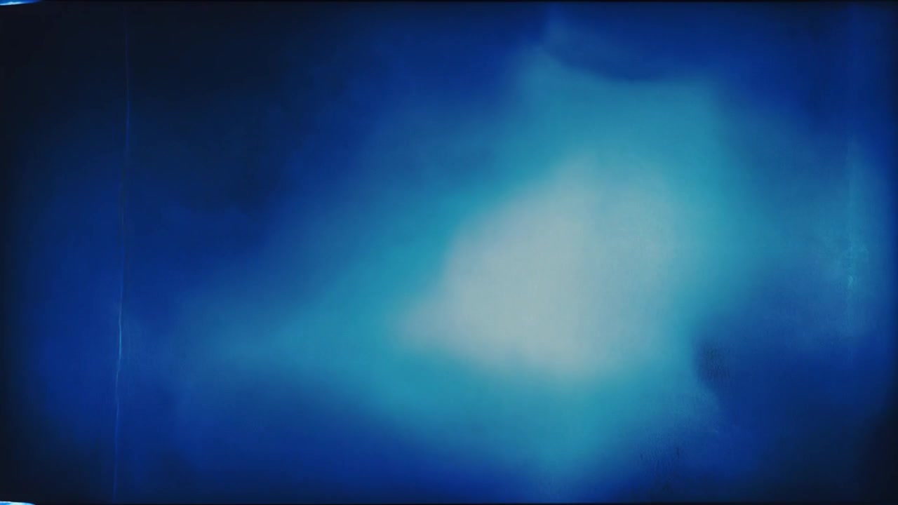Texture con Grana Pellicola e Perdita di Luce Blu Astratta