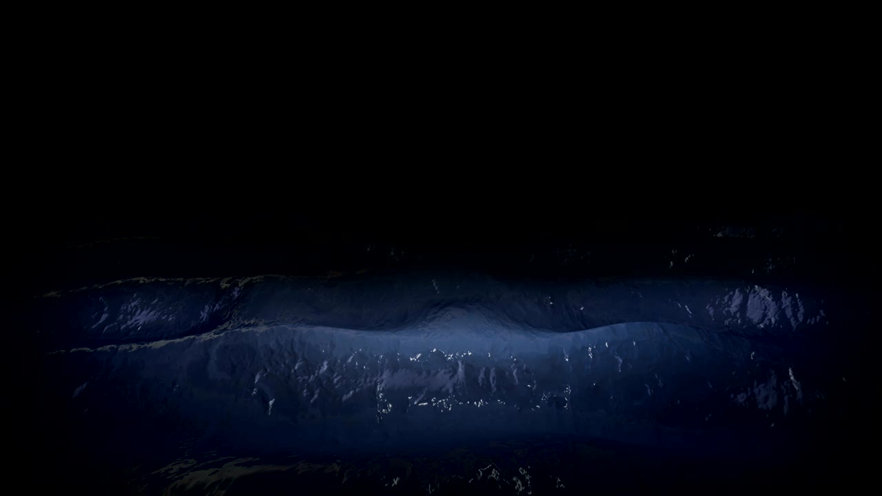 블랙 세일즈 워터 (black sails water) 의 원활한 루프 추상