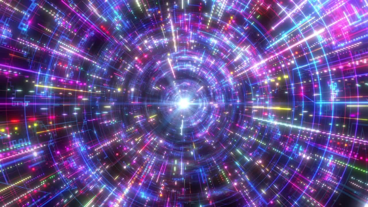 기술 회로 컴퓨터 데이터 디지털 터널 배경