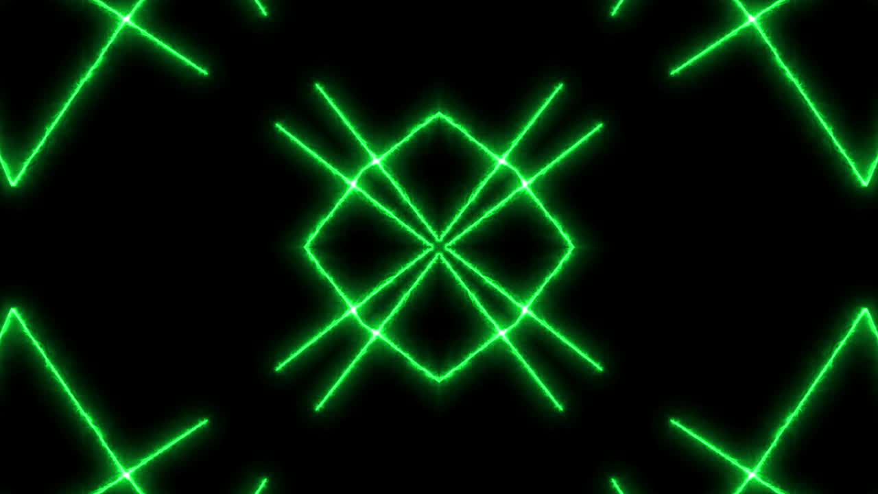 animación de fondo de brillo de neón de bucle sin costuras abstracta