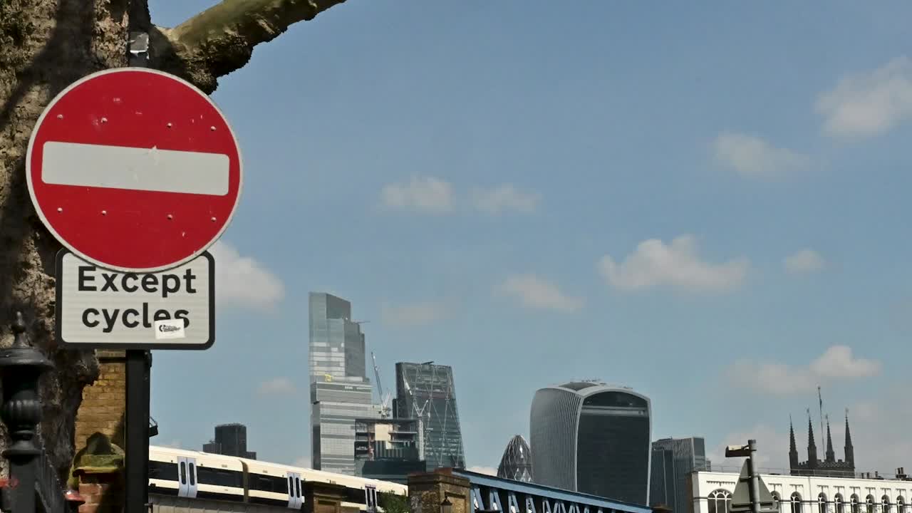 영국 런던 시의 자전거를 제외하고