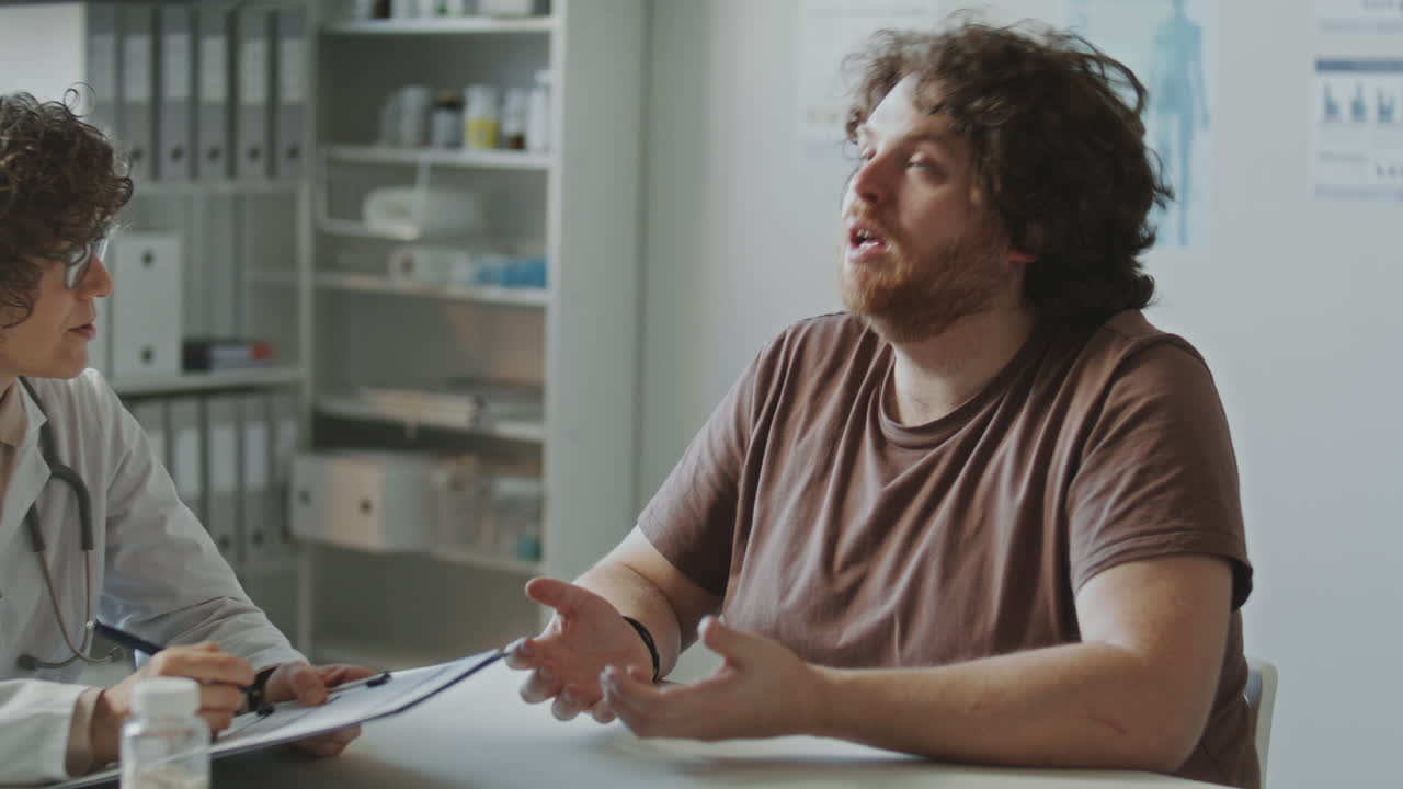 Doctor and Patient Consultation