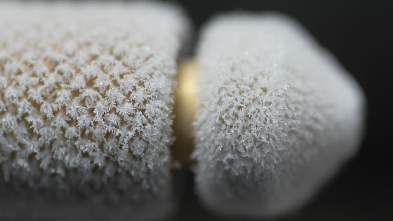 Tip of Cryo Gun frozen by Liquid Hydrogen
