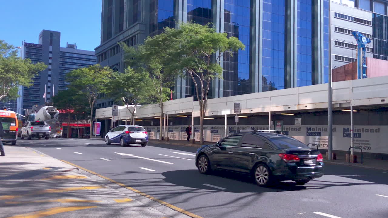 Tilt Shot Brisbane State Law Building also known as Gotham Building