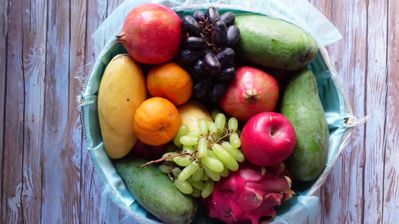 Assorted Fruit Basket