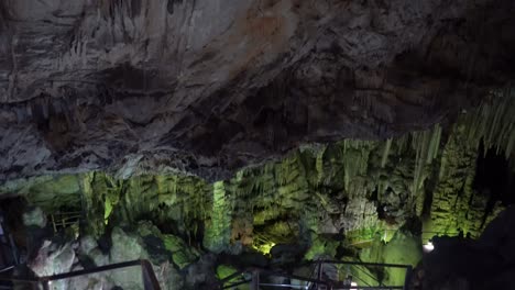 the cave of zeus full of stalactites