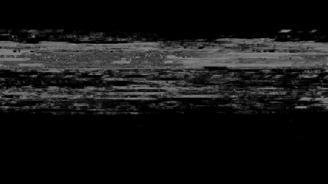 Glitch Digital dan Efek Derau Statis