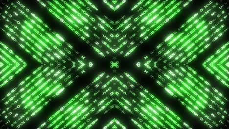 green light abstract pattern